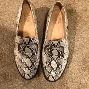 Naturalizer Somerset Snake Embossed Loafers